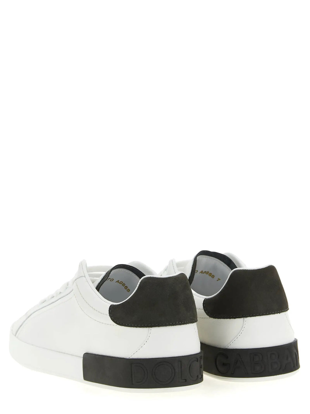 Dolce &amp; Gabbana Sample Sale | Dolce &amp; Gabbana White Calfskin Low Top Sneakers - | Designer outlet