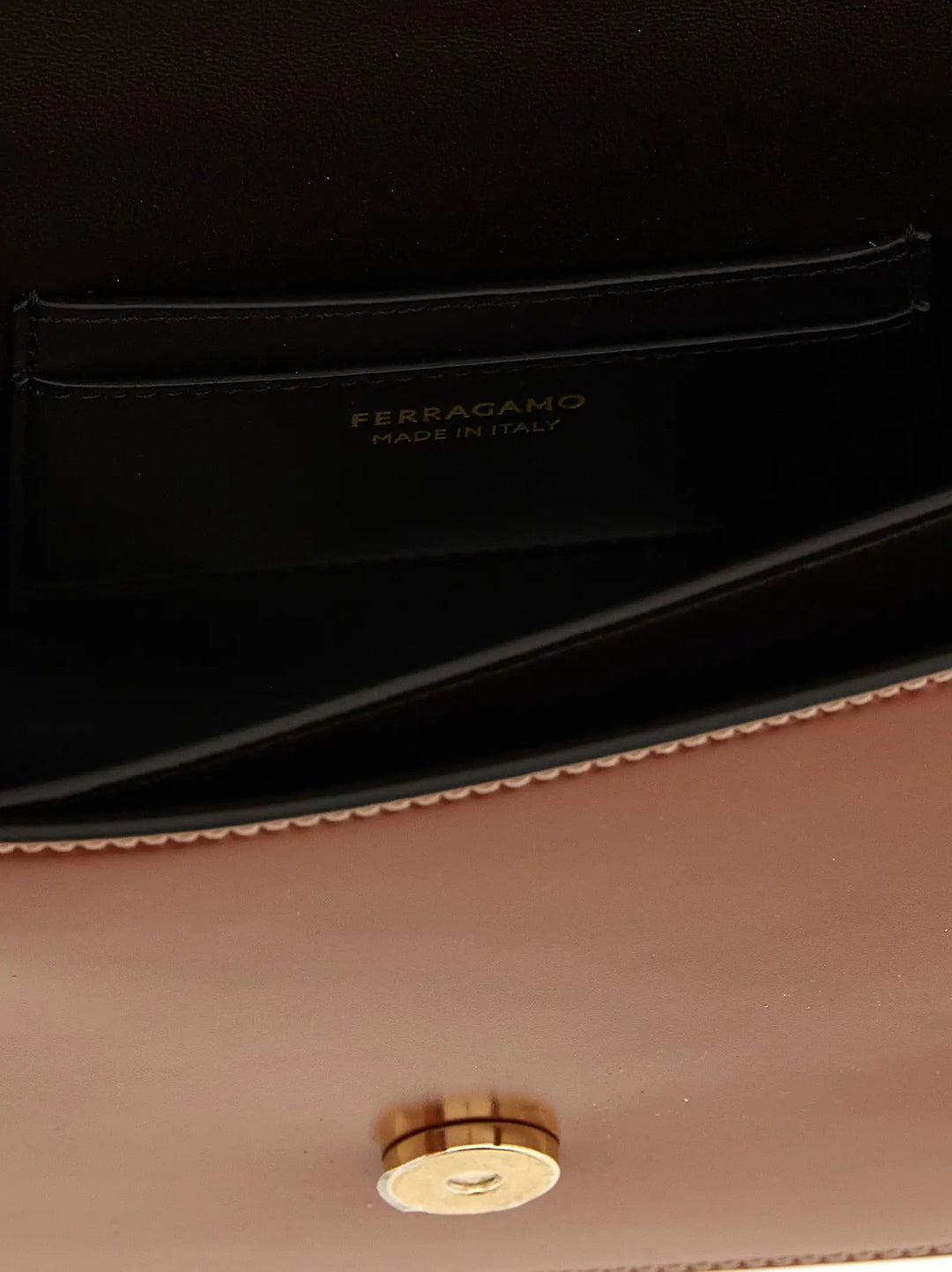 Ferragamo Sample Sale | Ferragamo Brown Calfskin Crossbody Bag - | Designer outlet