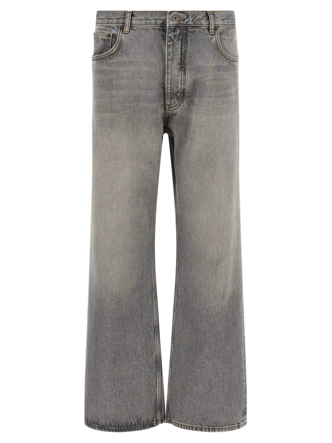 Off-White Sample Sale | Off-White Gray Cotton Relaxed Fit Jeans - | Designer outlet