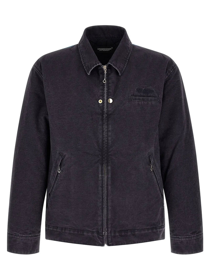 Undercover Sample Sale | Undercover Blue Cotton Full-Length Jacket - | Designer outlet