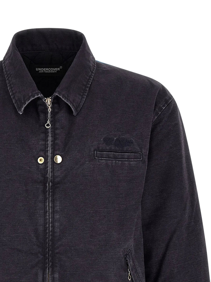 Undercover Sample Sale | Undercover Blue Cotton Full-Length Jacket - | Designer outlet
