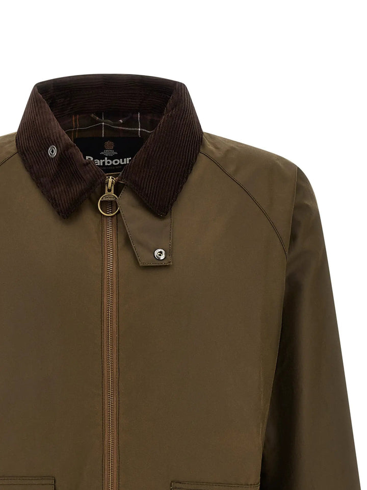 Barbour Sample Sale | Barbour Brown Cotton Full-Length Jacket - | Designer outlet