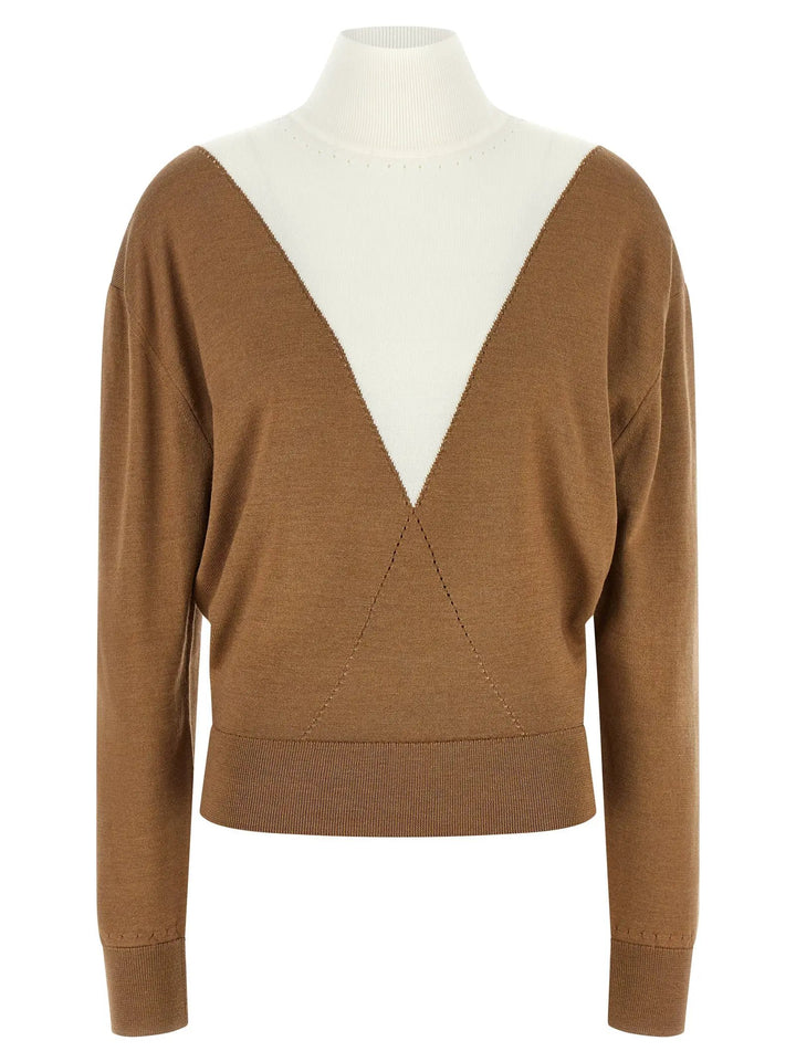 Paco Rabanne Sample Sale | Paco Rabanne Beige Virgin Wool Cardigan - | Designer outlet