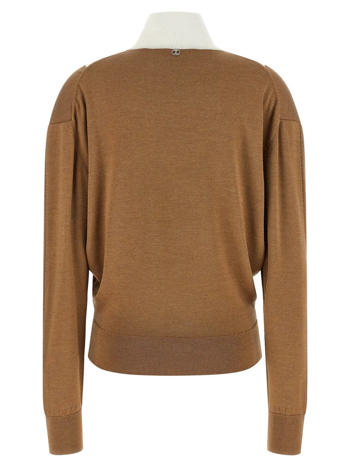 Paco Rabanne Sample Sale | Paco Rabanne Beige Virgin Wool Cardigan - | Designer outlet