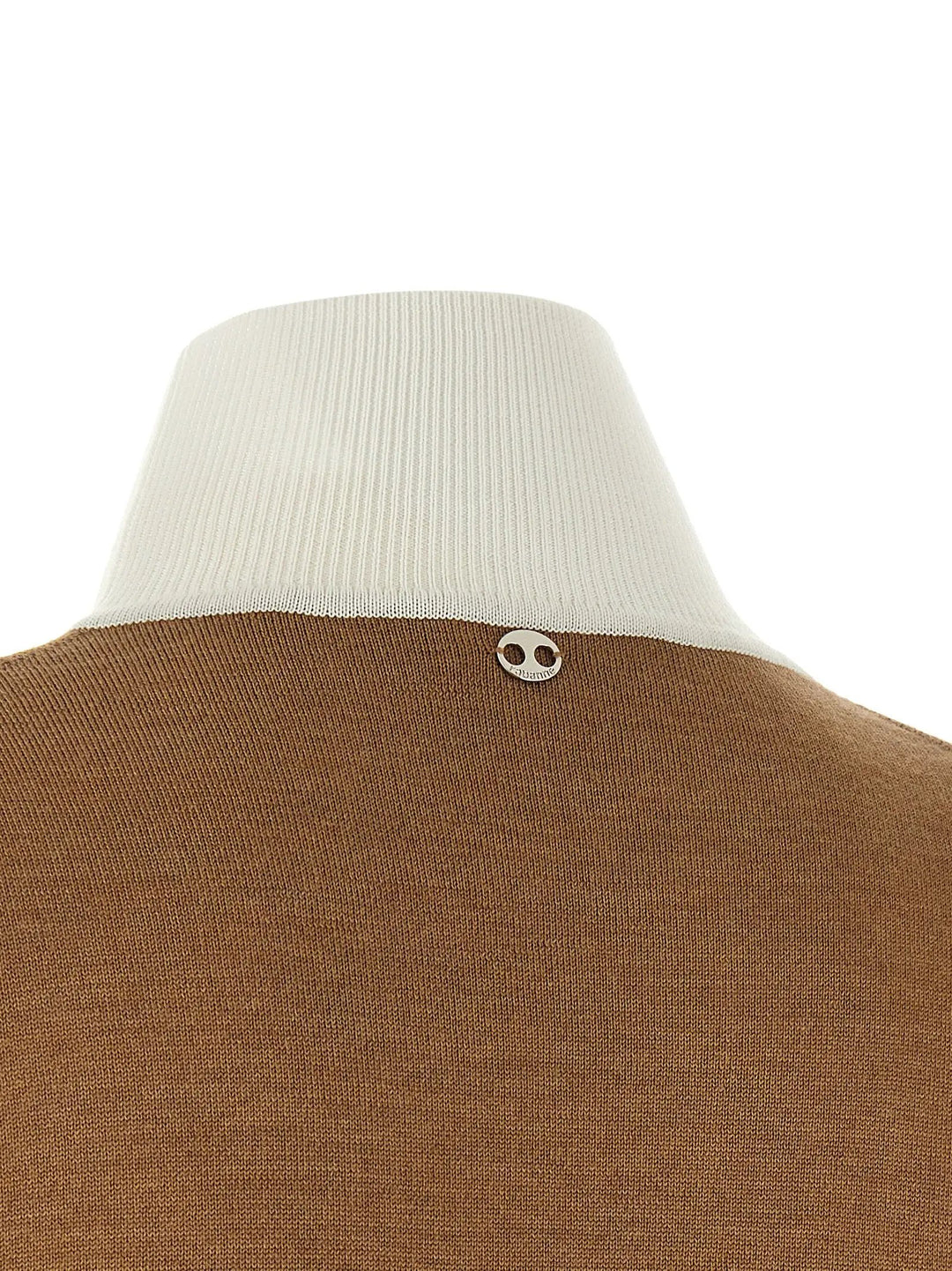 Paco Rabanne Sample Sale | Paco Rabanne Beige Virgin Wool Cardigan - | Designer outlet