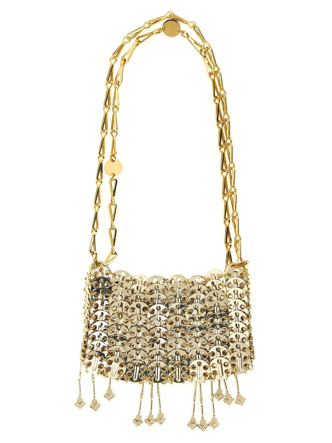 Paco Rabanne Sample Sale | Paco Rabanne Gold Stainless Steel Shoulder Bag - | Designer outlet