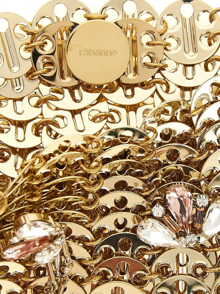 Paco Rabanne Sample Sale | Paco Rabanne Gold Stainless Steel Shoulder Bag - | Designer outlet