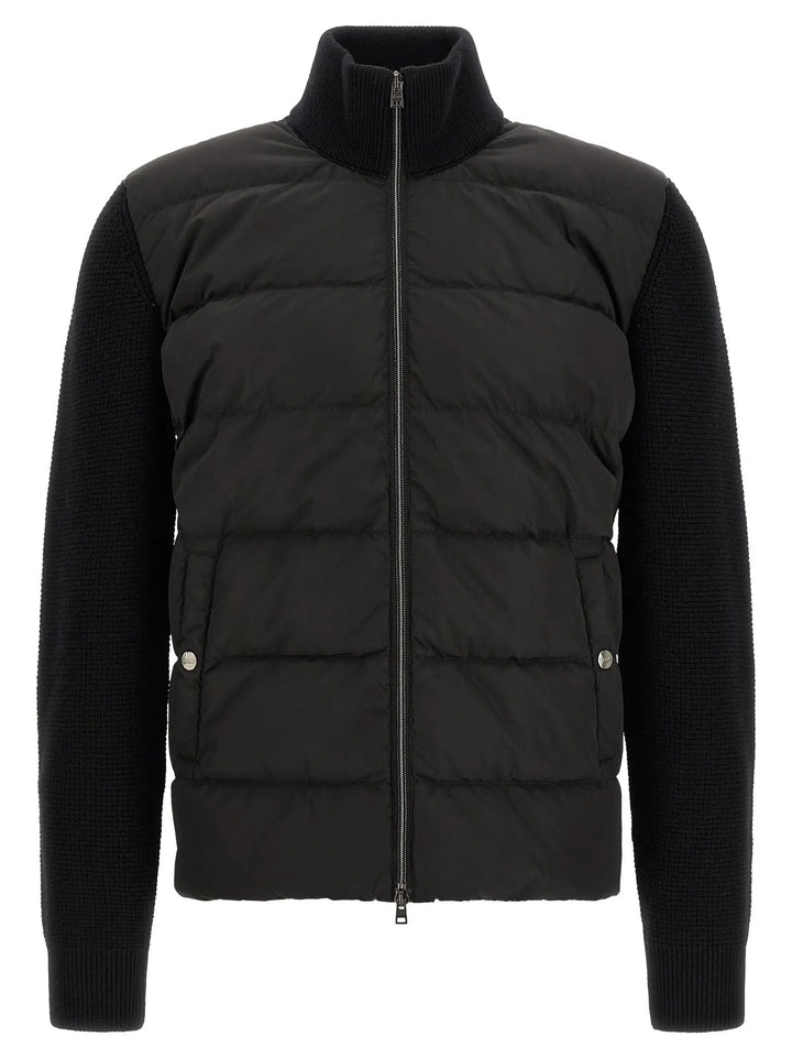 Herno Sample Sale | Herno Black Wool Full-Length Jacket - | Designer outlet