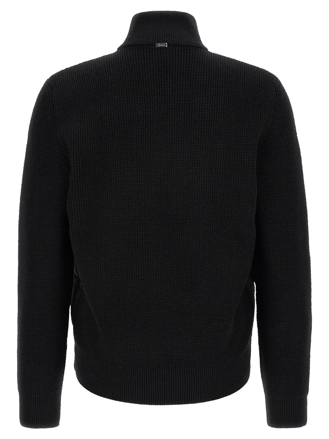 Herno Sample Sale | Herno Black Wool Full-Length Jacket - | Designer outlet
