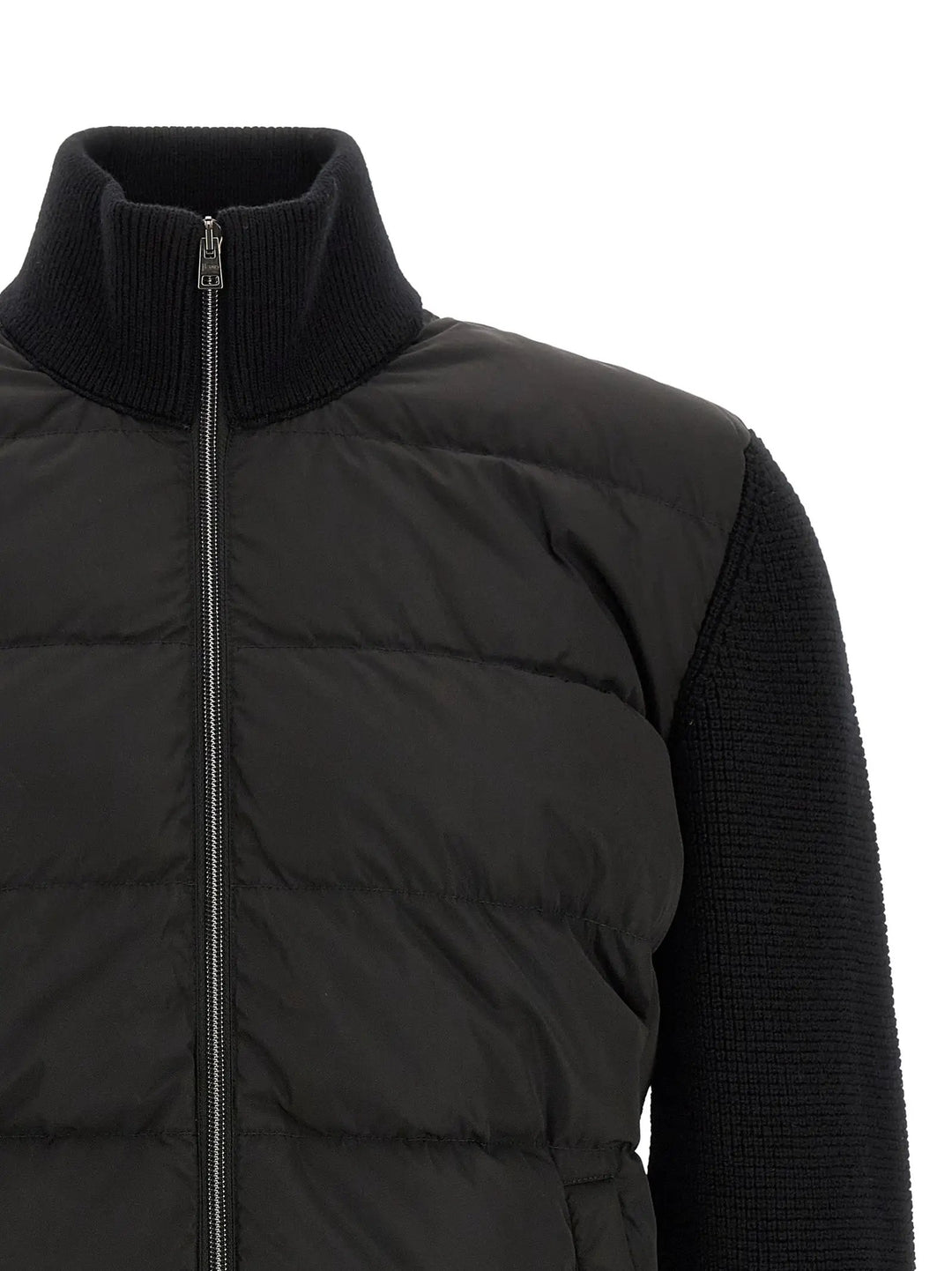 Herno Sample Sale | Herno Black Wool Full-Length Jacket - | Designer outlet