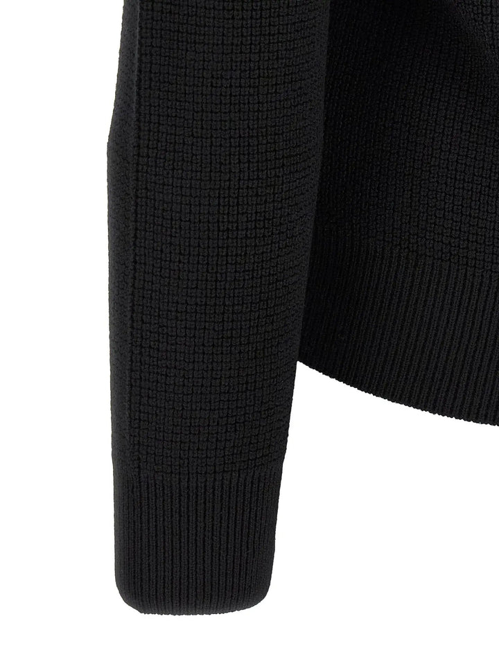 Herno Sample Sale | Herno Black Wool Full-Length Jacket - | Designer outlet