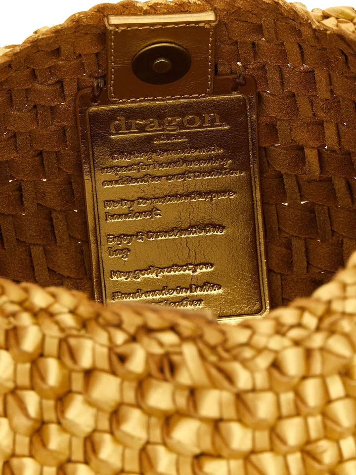 Dragon Diffusion Sample Sale | Dragon Diffusion Gold Cowhide Shoulder Bag - | Designer outlet