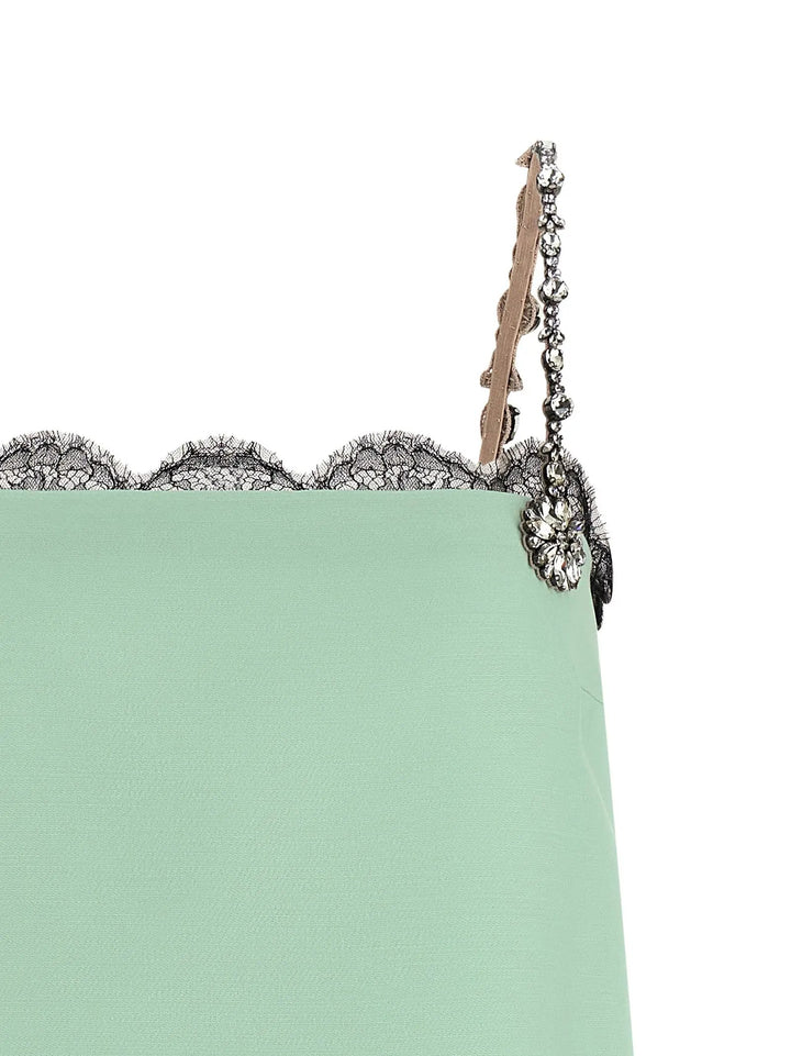 Valentino Garavani Sample Sale | Valentino Garavani Bicolor Virgin Wool Short Dress - | Designer outlet