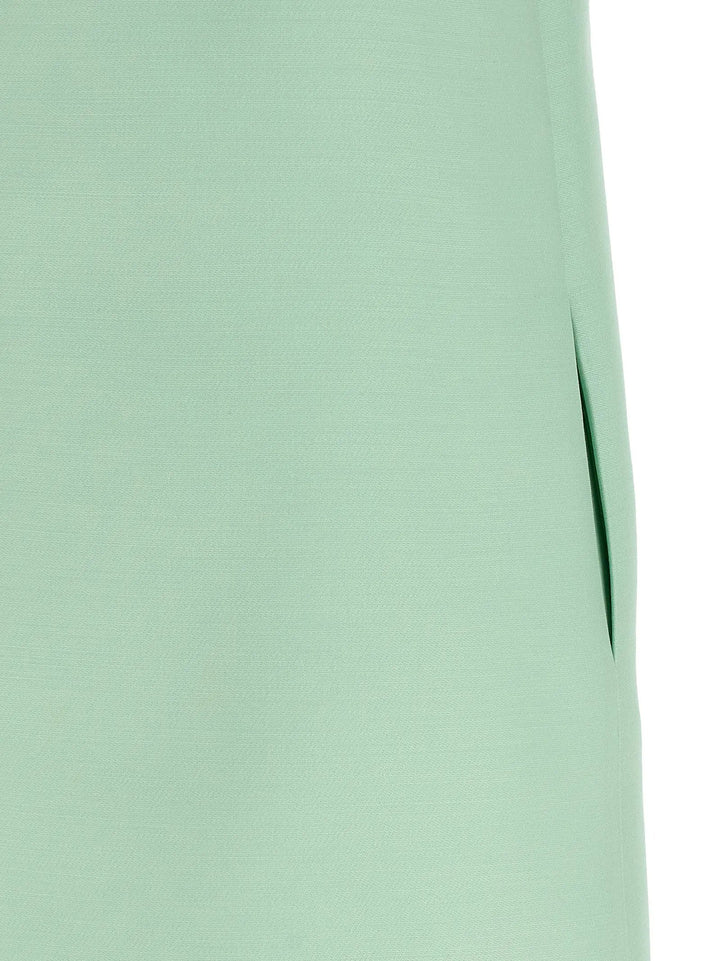 Valentino Garavani Sample Sale | Valentino Garavani Bicolor Virgin Wool Short Dress - | Designer outlet