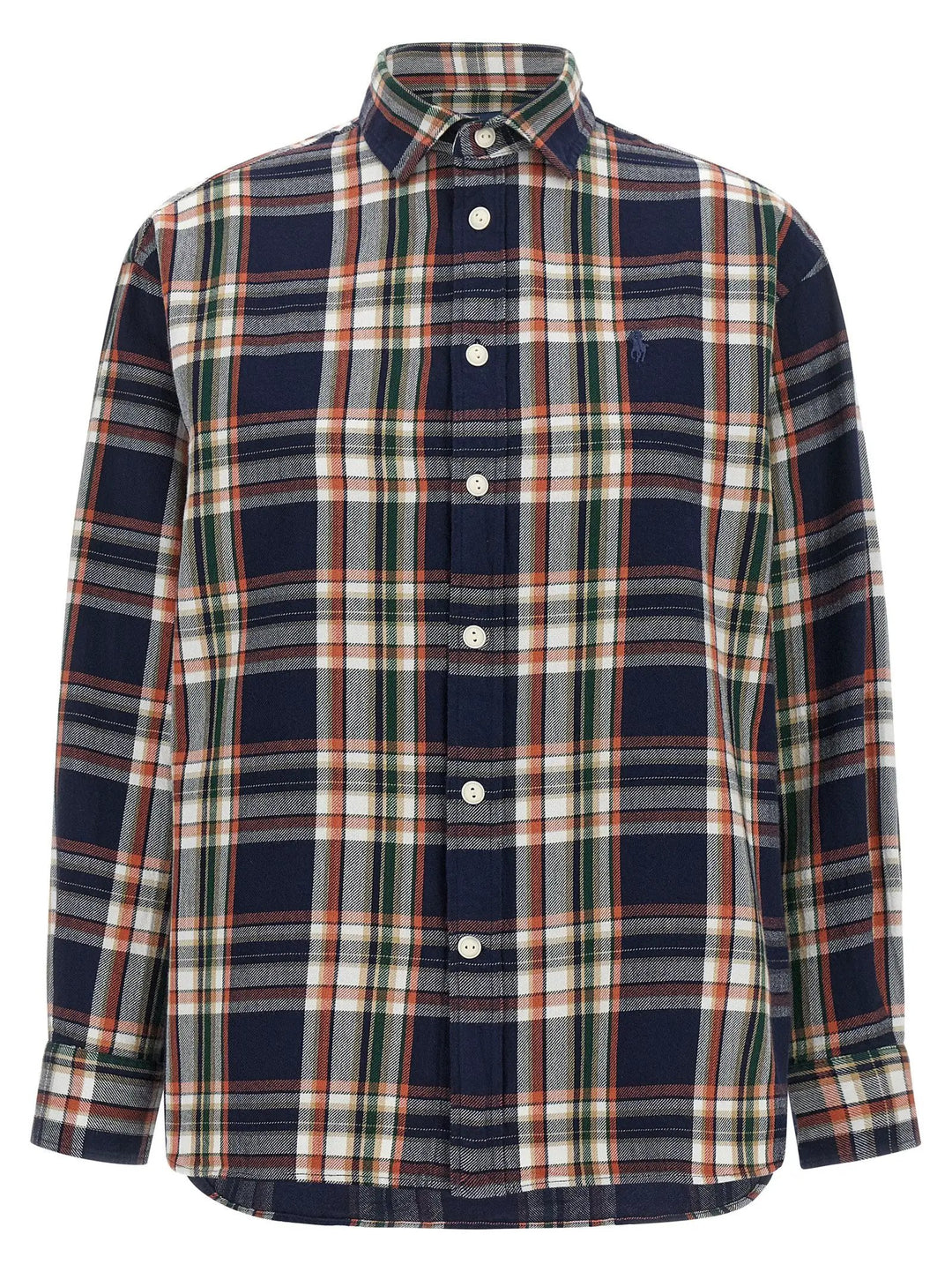 Polo Ralph Lauren Sample Sale | Polo Ralph Lauren Blue Cotton Blouse - | Designer outlet
