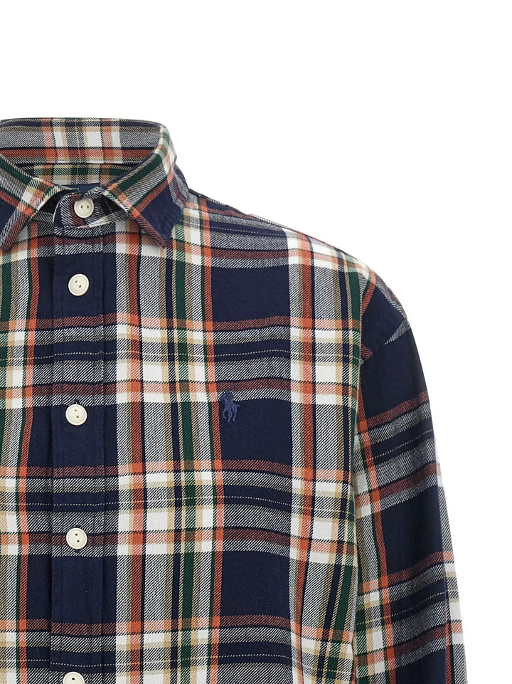 Polo Ralph Lauren Sample Sale | Polo Ralph Lauren Blue Cotton Blouse - | Designer outlet