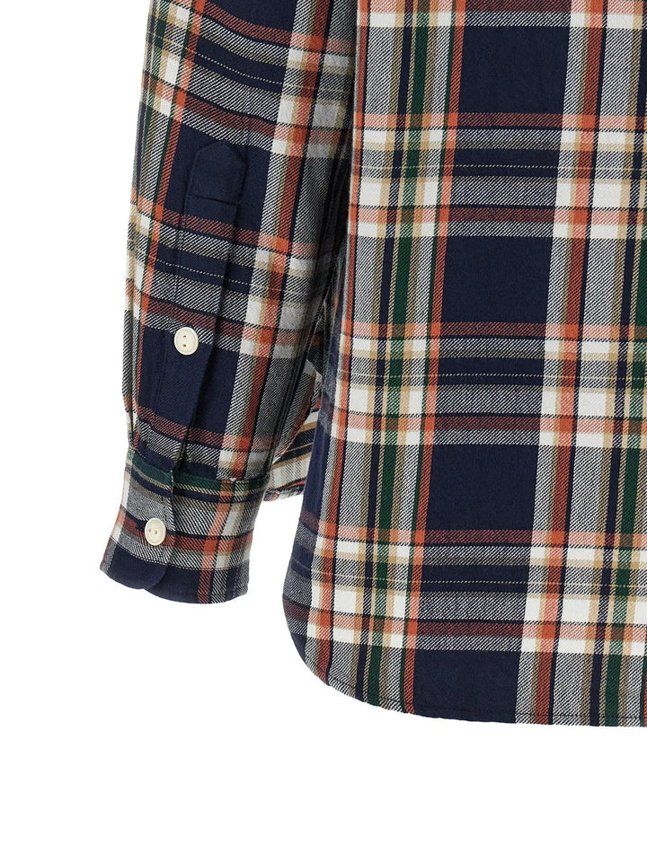 Polo Ralph Lauren Sample Sale | Polo Ralph Lauren Blue Cotton Blouse - | Designer outlet