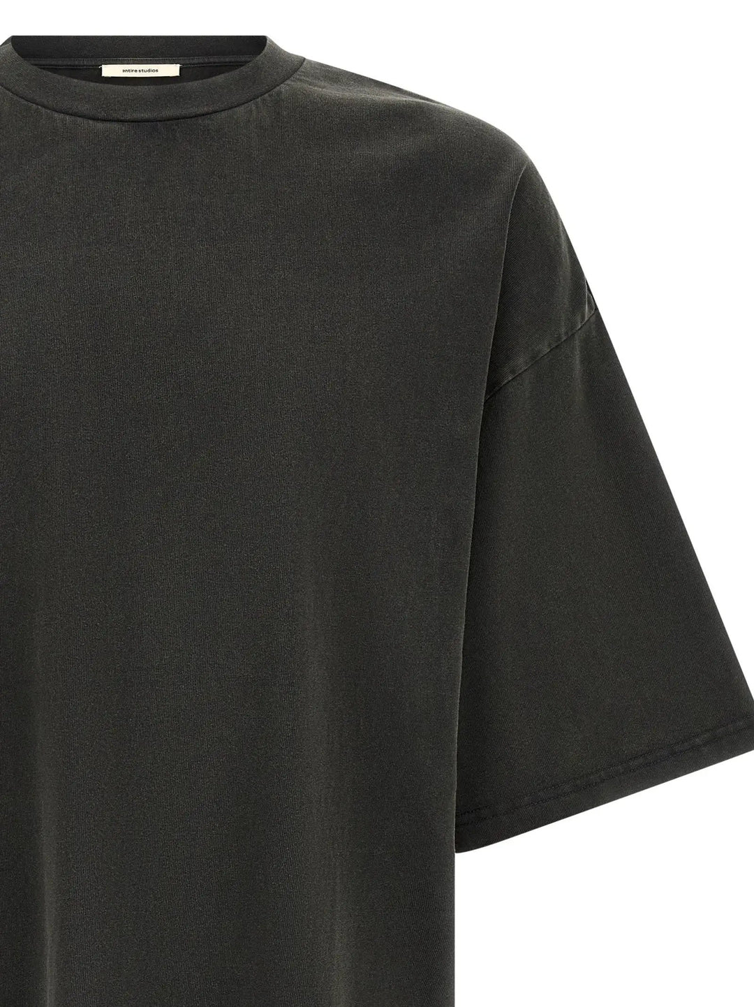 Entire Studios Sample Sale | Entire Studios Black Cotton T-Shirt - | Designer outlet
