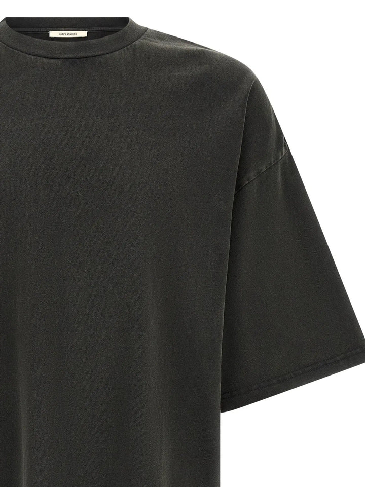 Entire Studios Sample Sale | Entire Studios Black Cotton T-Shirt - | Designer outlet