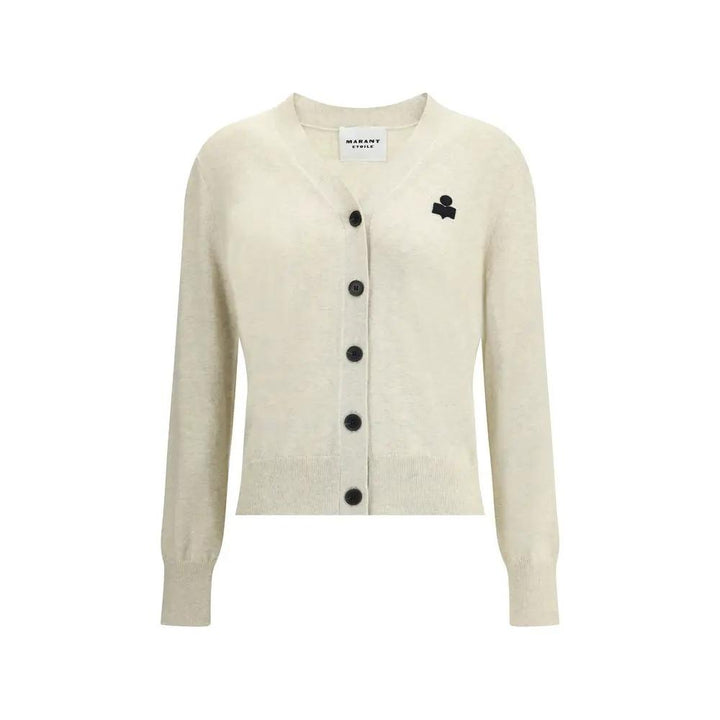Isabel Marant Étoile Sample Sale | Isabel Marant Étoile White Cotton Cardigan - | Designer outlet