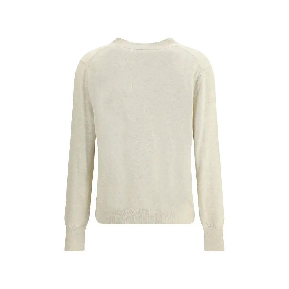 Isabel Marant Étoile Sample Sale | Isabel Marant Étoile White Cotton Cardigan - | Designer outlet