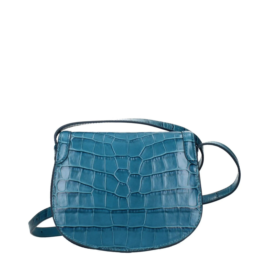 Tom Ford Sample Sale | Tom Ford Light Blue Leather Crossbody Bag - | Designer outlet
