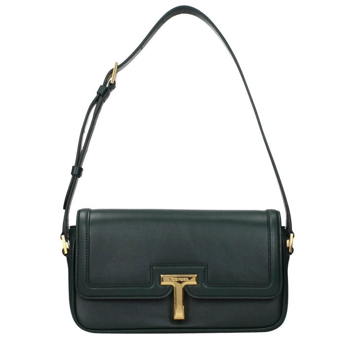 Tom Ford Sample Sale | Tom Ford Green Leather Shoulder Bag - | Designer outlet