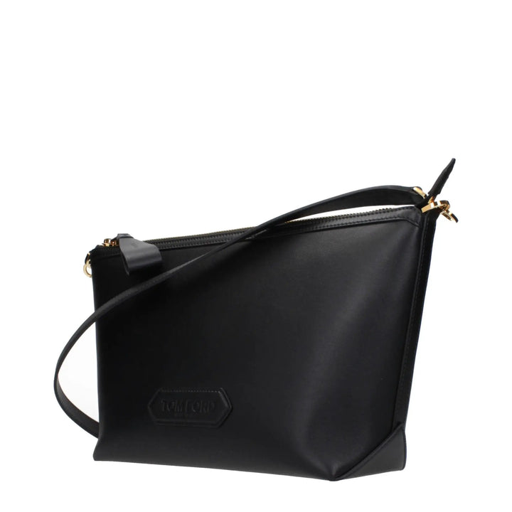 Tom Ford Sample Sale | Tom Ford Black Leather Crossbody Bag - | Designer outlet