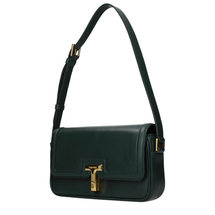 Tom Ford Sample Sale | Tom Ford Green Leather Shoulder Bag - | Designer outlet