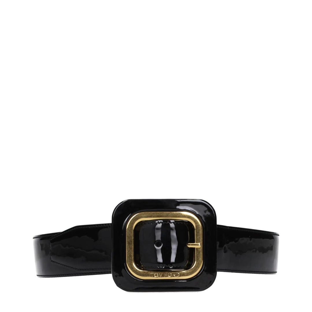 Tom Ford Sample Sale | Tom Ford Brown Leather Regular Belt - | Designer outlet