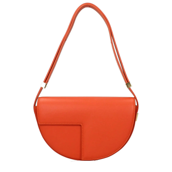 Patou Sample Sale | Patou Orange Leather Shoulder Bag - | Designer outlet