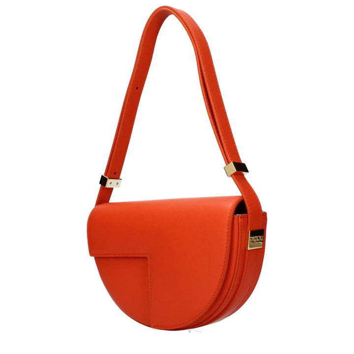 Patou Sample Sale | Patou Orange Leather Shoulder Bag - | Designer outlet