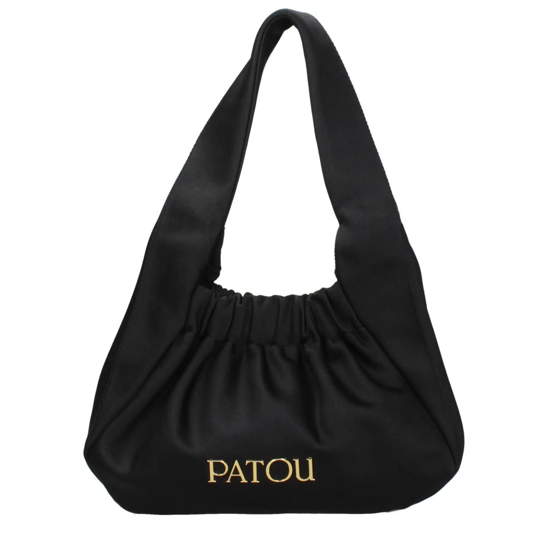 Patou Sample Sale | Patou Black Fabric Handbag - | Designer outlet