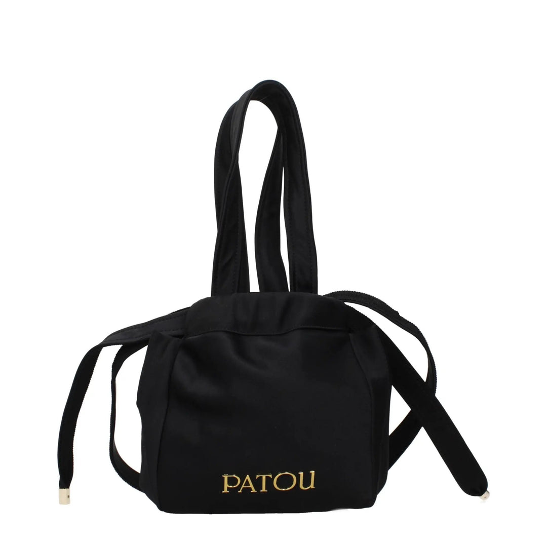 Patou Sample Sale | Patou Black Fabric Handbag - | Designer outlet
