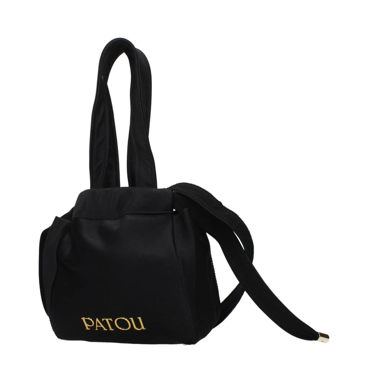 Patou Sample Sale | Patou Black Fabric Handbag - | Designer outlet