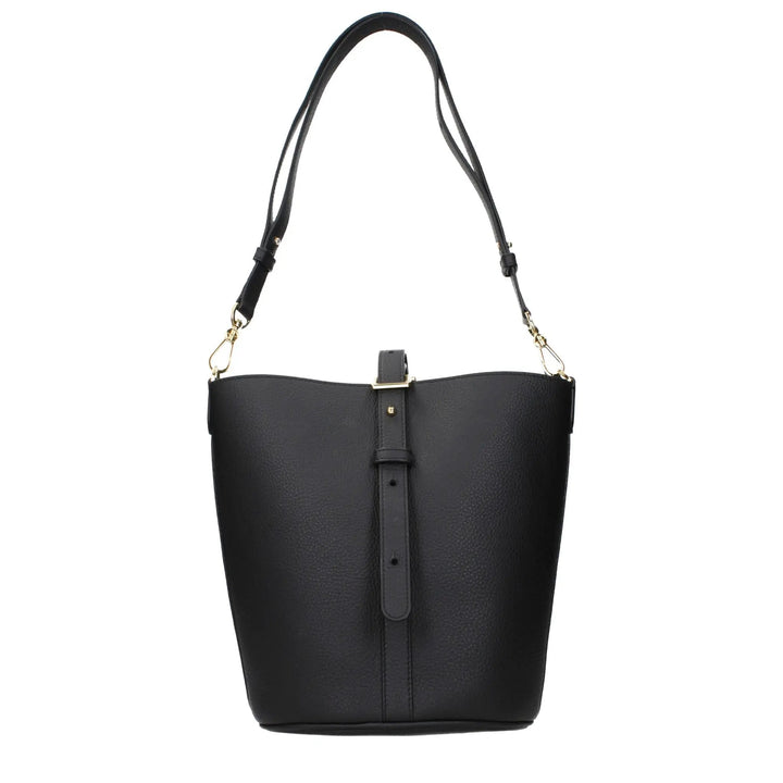 Patou Sample Sale | Patou Black Leather Crossbody Bag - | Designer outlet