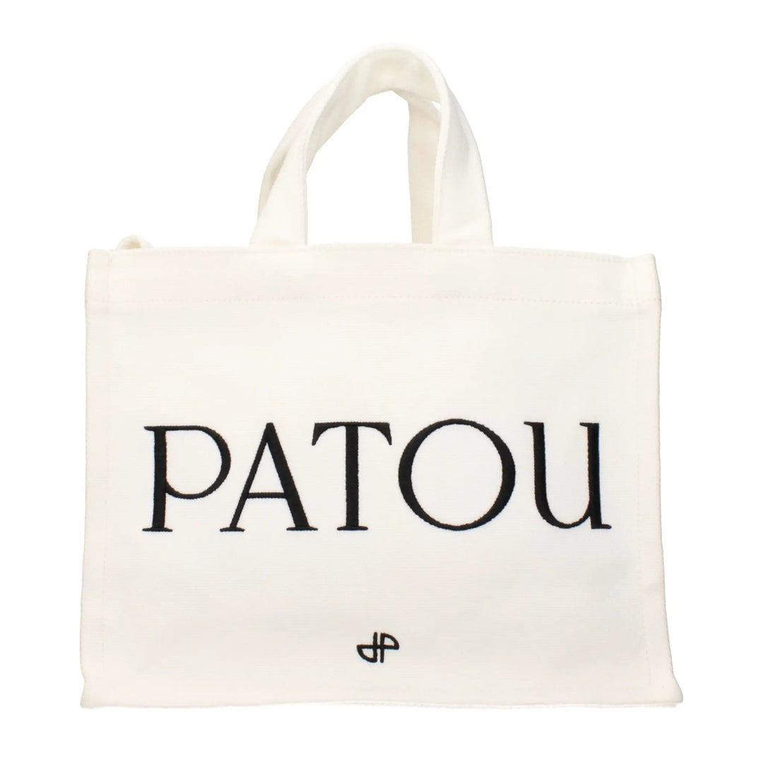 Patou Sample Sale | Patou White Fabric Handbag - | Designer outlet