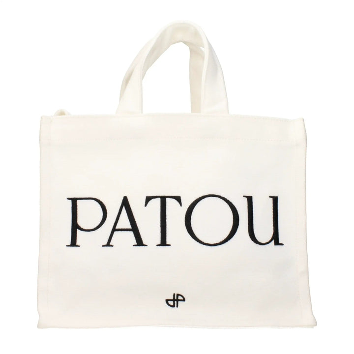Patou Sample Sale | Patou White Fabric Handbag - | Designer outlet