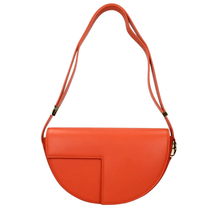 Patou Sample Sale | Patou Orange Leather Shoulder Bag - | Designer outlet