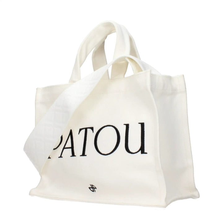 Patou Sample Sale | Patou White Fabric Handbag - | Designer outlet