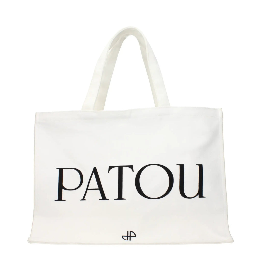 Patou Sample Sale | Patou White Fabric Handbag - | Designer outlet
