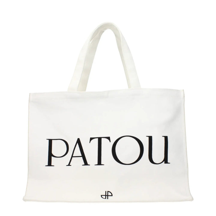 Patou Sample Sale | Patou White Fabric Handbag - | Designer outlet