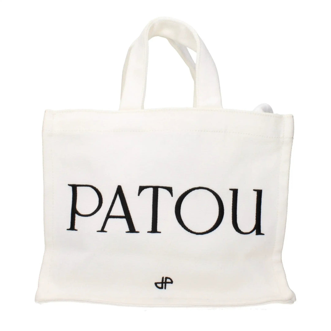 Patou Sample Sale | Patou White Fabric Handbag - | Designer outlet