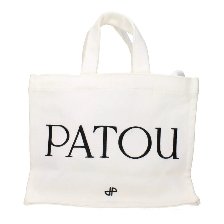 Patou Sample Sale | Patou White Fabric Handbag - | Designer outlet