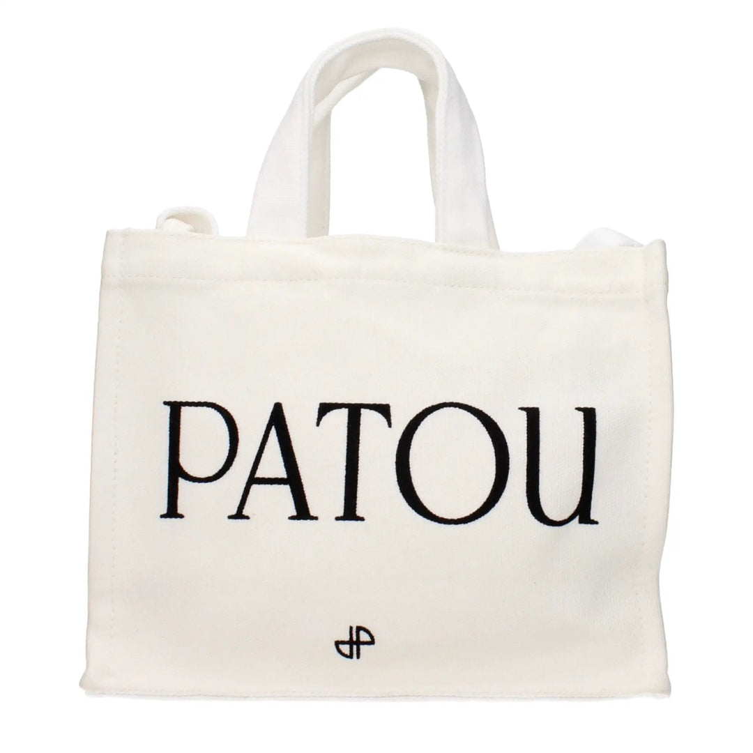 Patou Sample Sale | Patou White Cotton Handbag - | Designer outlet