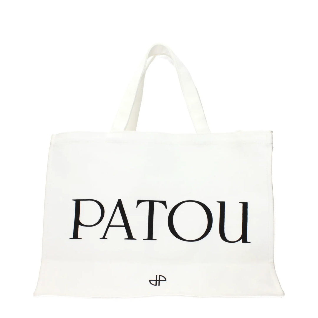 Patou Sample Sale | Patou White Fabric Handbag - | Designer outlet