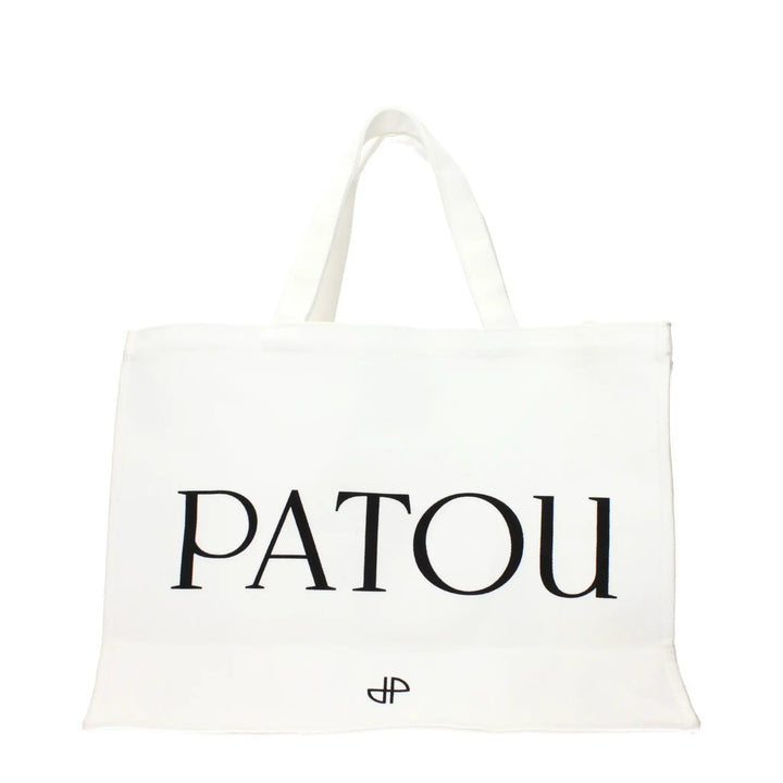 Patou Sample Sale | Patou White Fabric Handbag - | Designer outlet