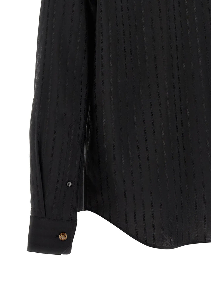 Versace Sample Sale | Versace Black Cotton Blouse - | Designer outlet