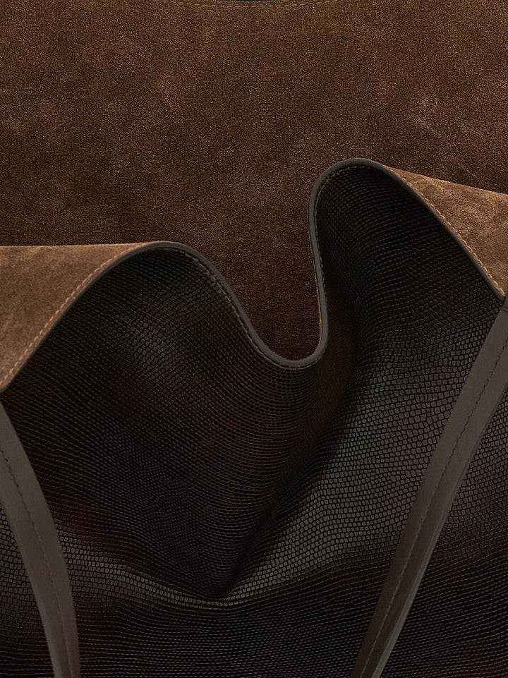 Brunello Cucinelli Sample Sale | Brunello Cucinelli Brown Calfskin Tote Bag - | Designer outlet