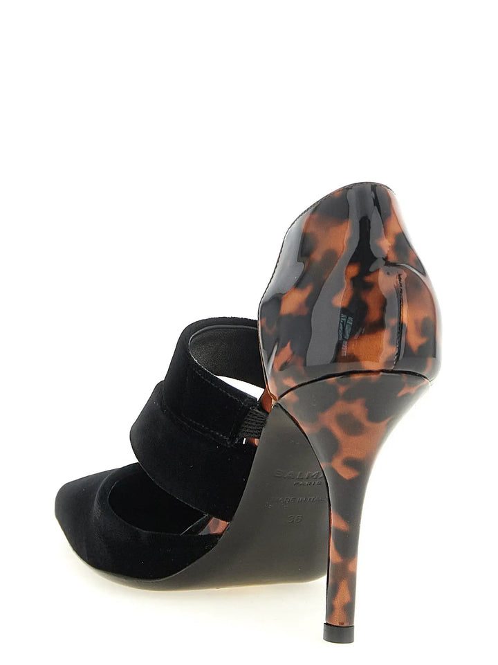 Balmain Sample Sale | Balmain Black Viscose High Heel Pumps - | Designer outlet